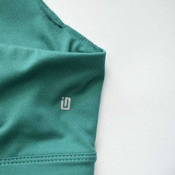 Ideology New Strappy Green Sports Bra Womens Size L NWOT - Picture 3 of 6